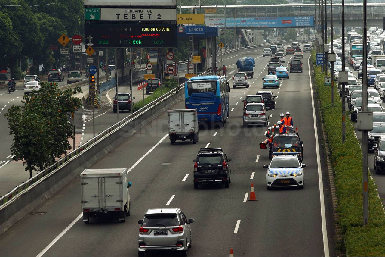 Sistem Contraflow Diberlakukan...
