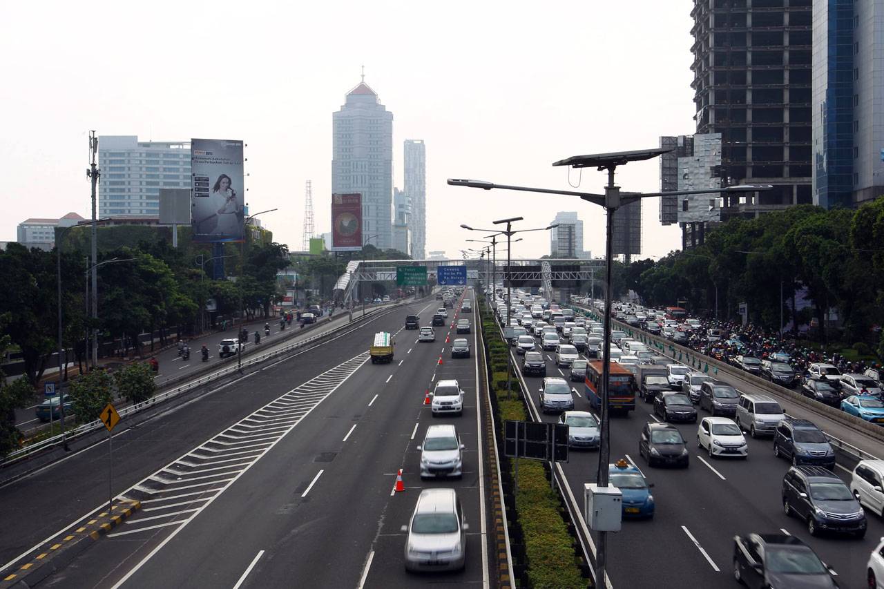 Sistem Contraflow Diberlakukan...