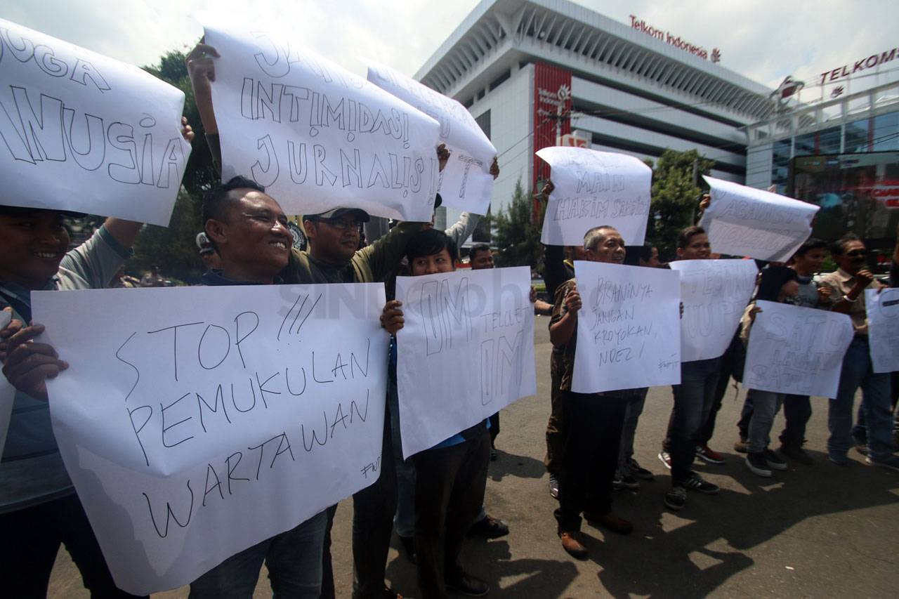 Jurnalis Kecam Kekerasan...