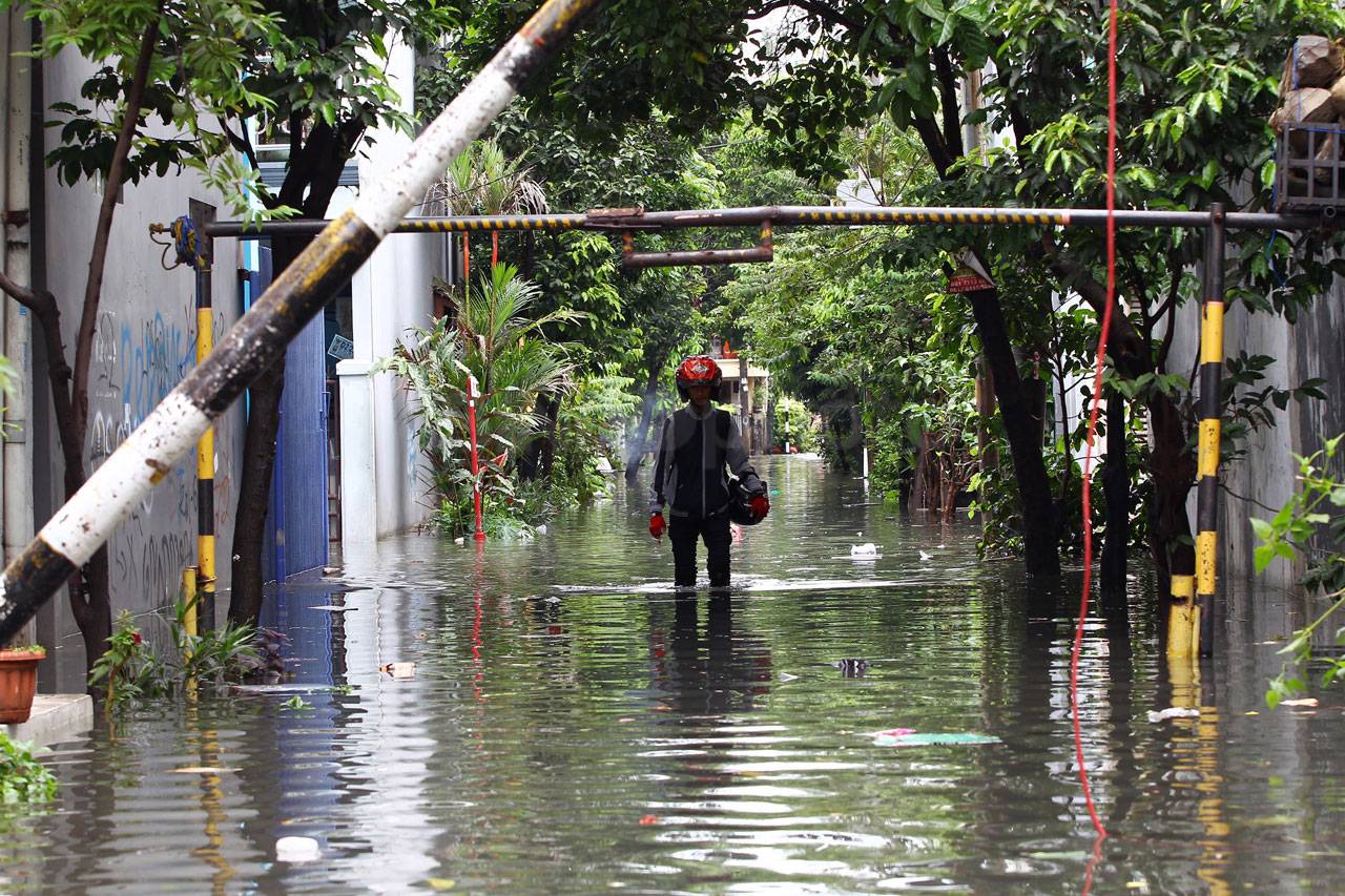 Banjir Landa Perumahan...