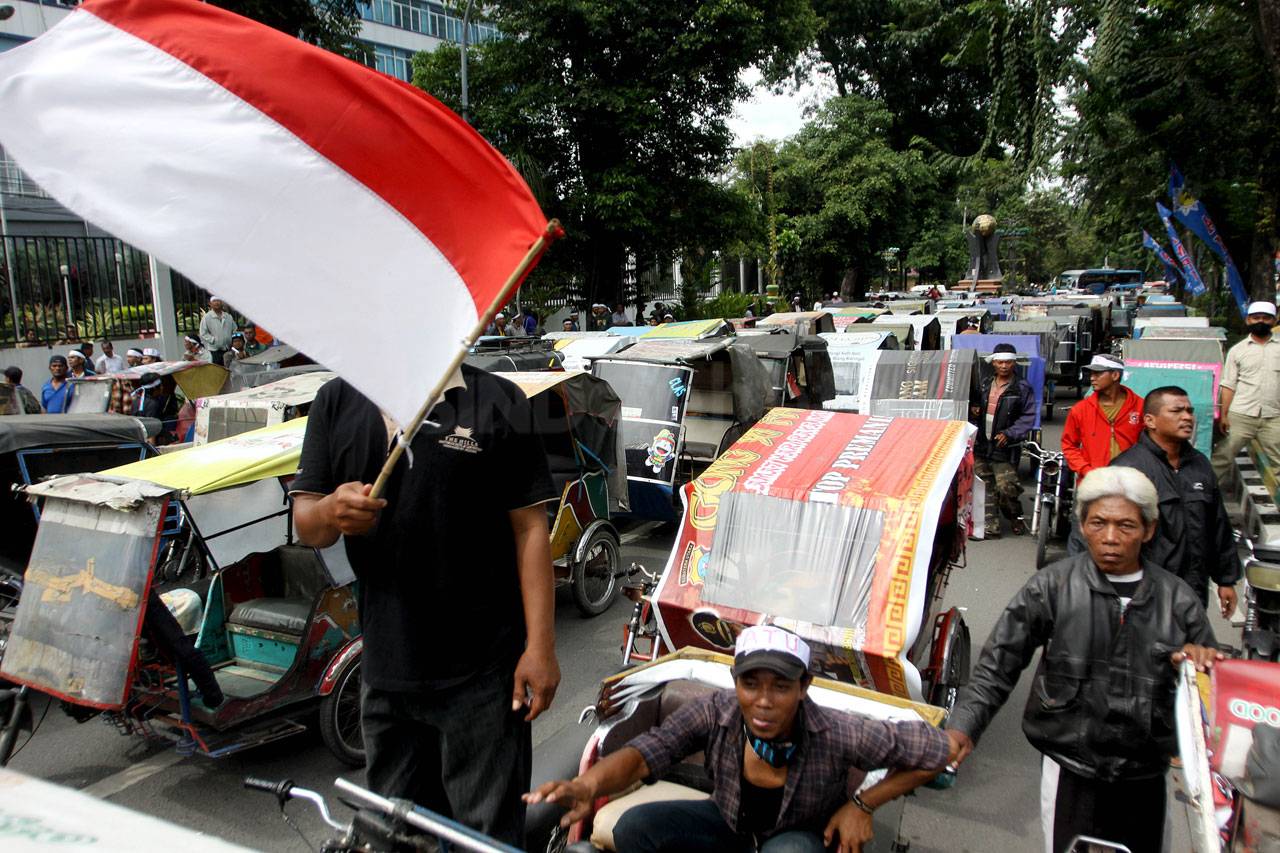 Ribuan Pengemudi Betor...
