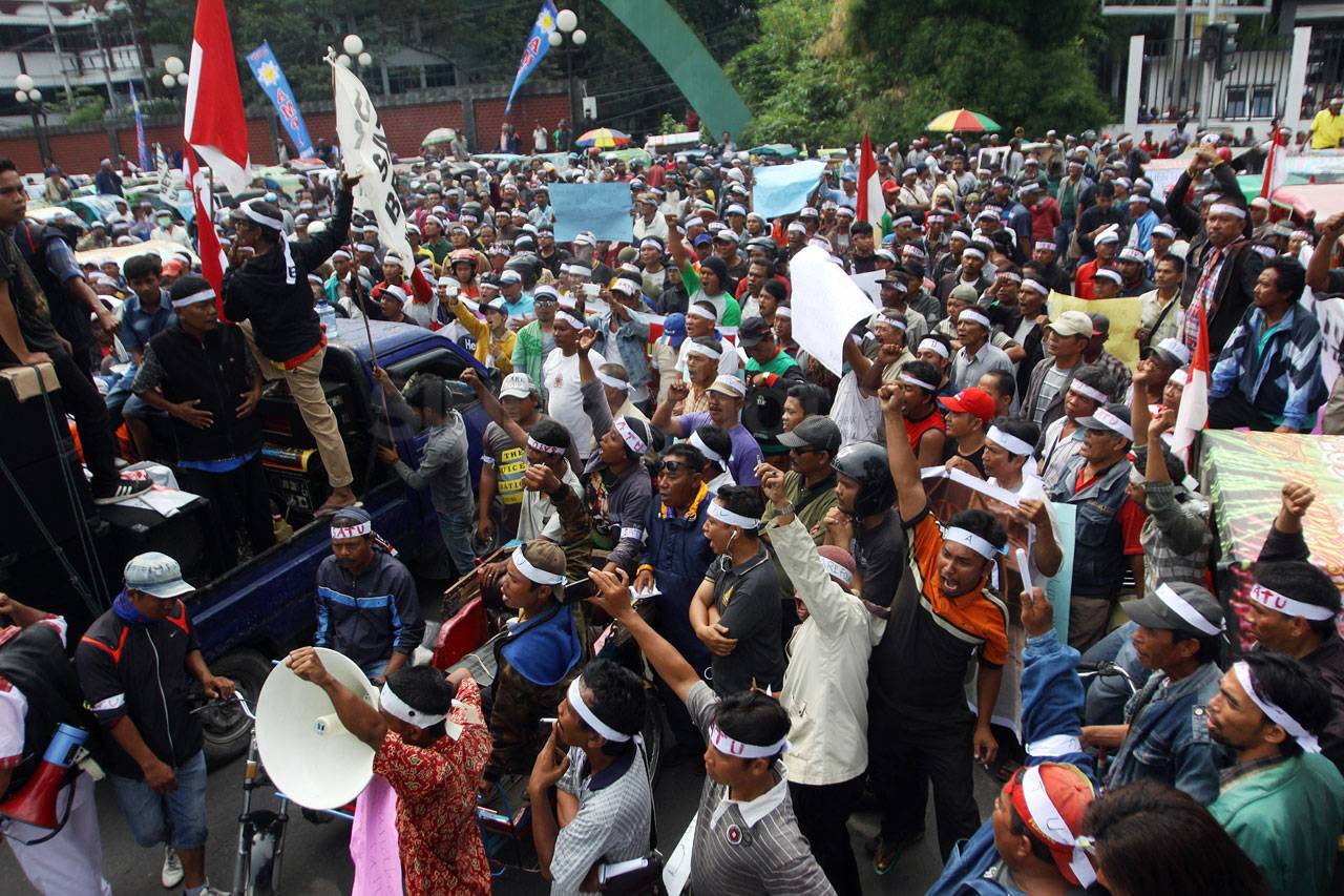 Ribuan Pengemudi Betor...