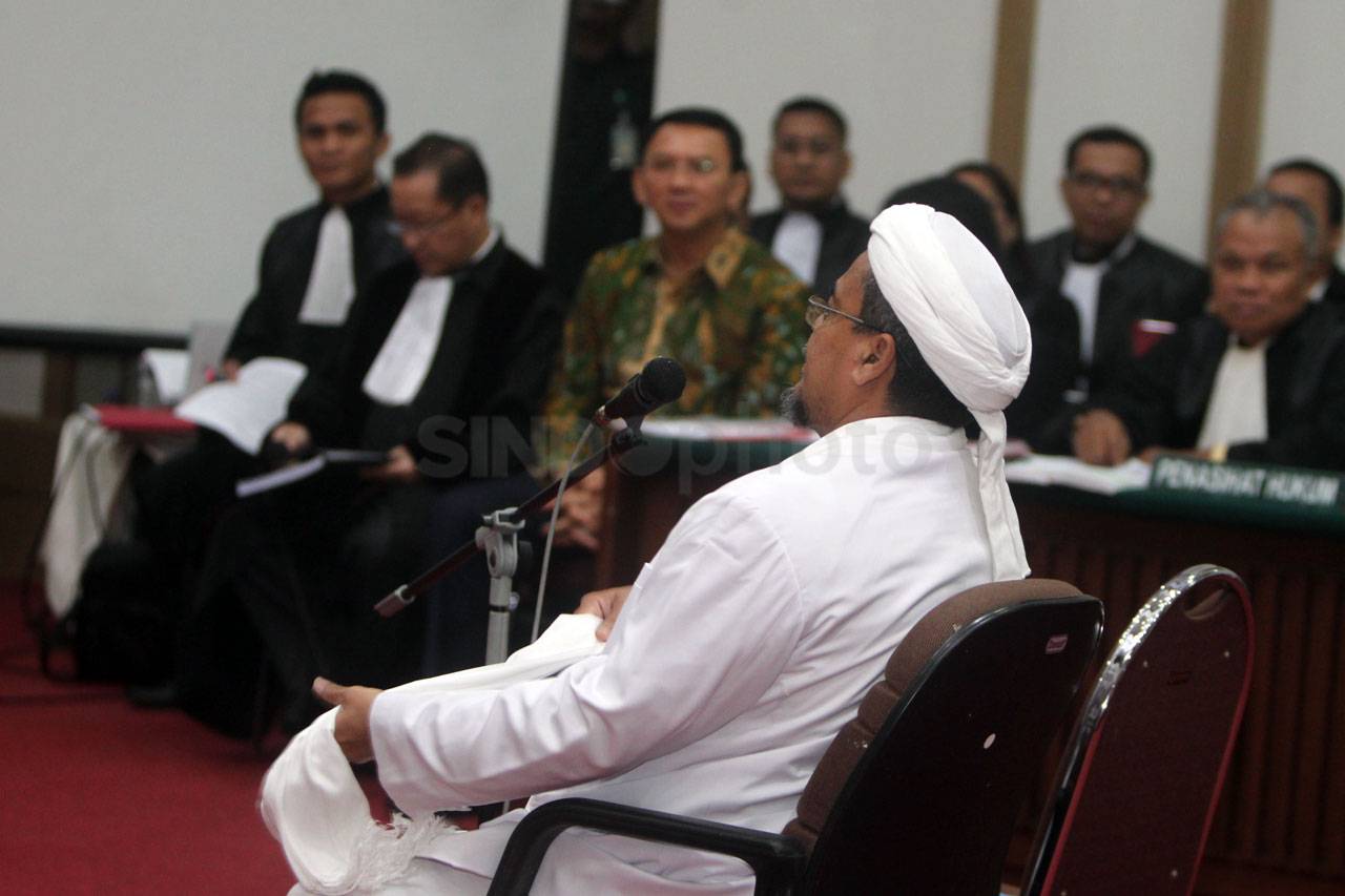Habib Rizieq Jadi Saksi...