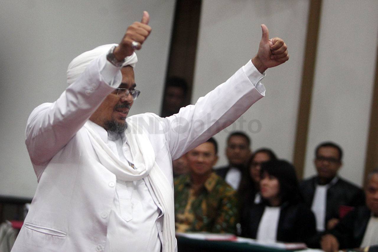 Habib Rizieq Jadi Saksi...