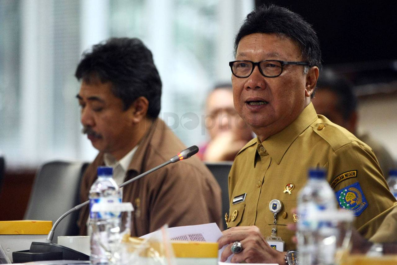 DPD dan Mendagri Raker...