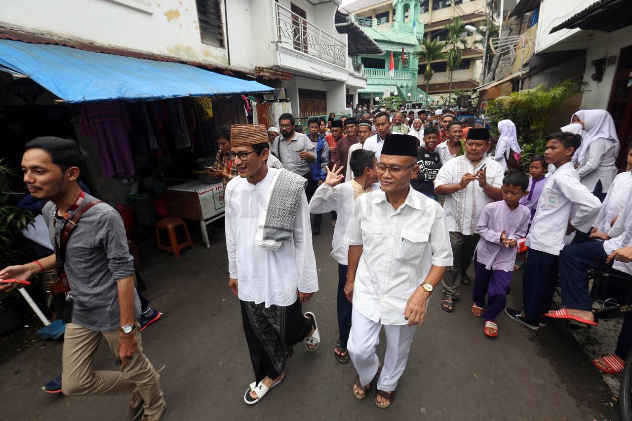 Sandiaga Uno Disambut...