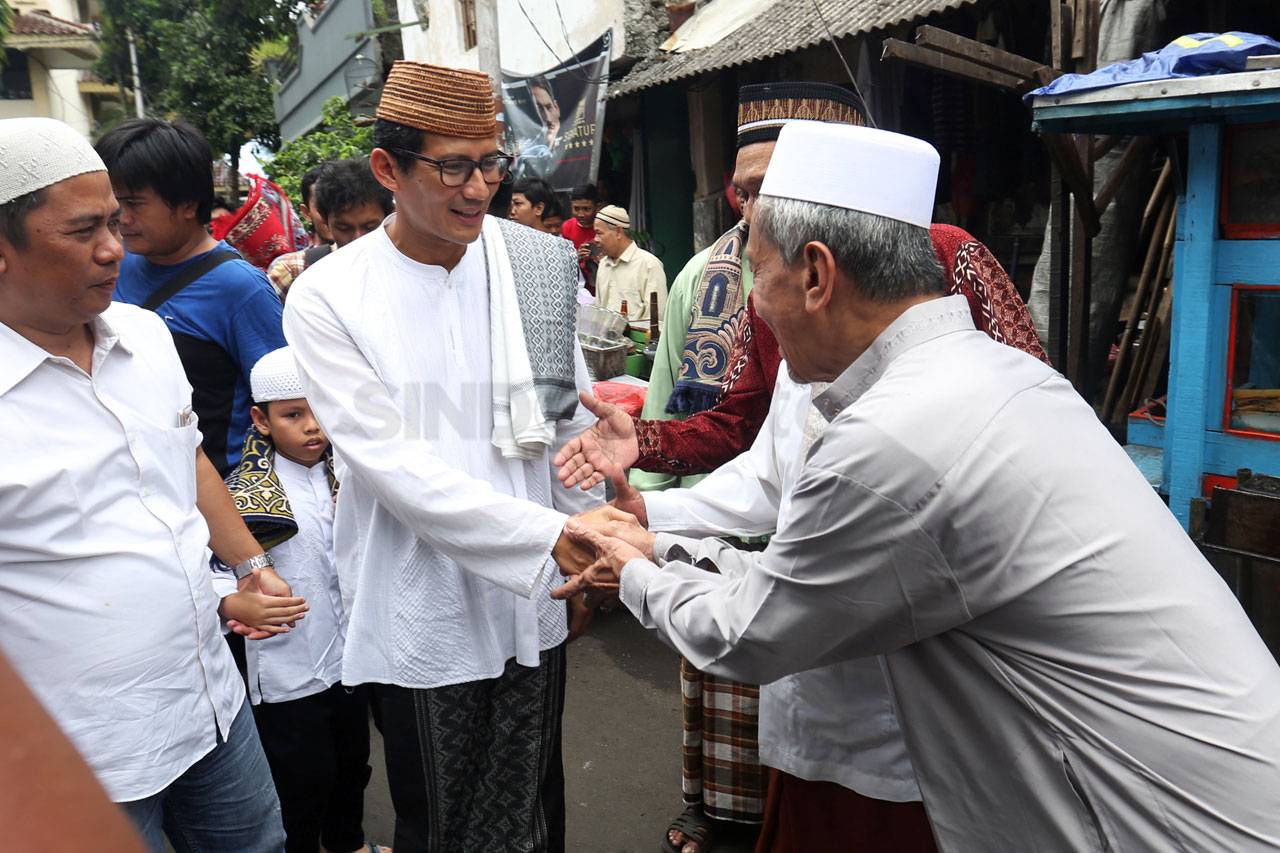 Sandiaga Uno Disambut...
