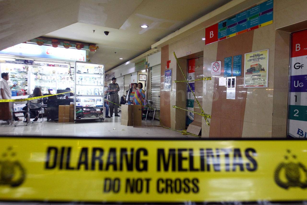 Lokasi Jatuhnya Lift...