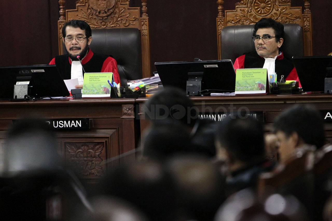 MK Gelar Sidang Sengketa...
