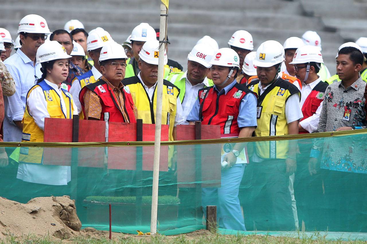 Wapres Jusuf Kalla Tinjau...