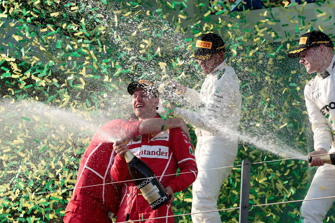 Seri Pembuka F1, Sebastian...