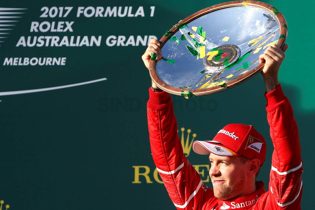 Seri Pembuka F1, Sebastian...