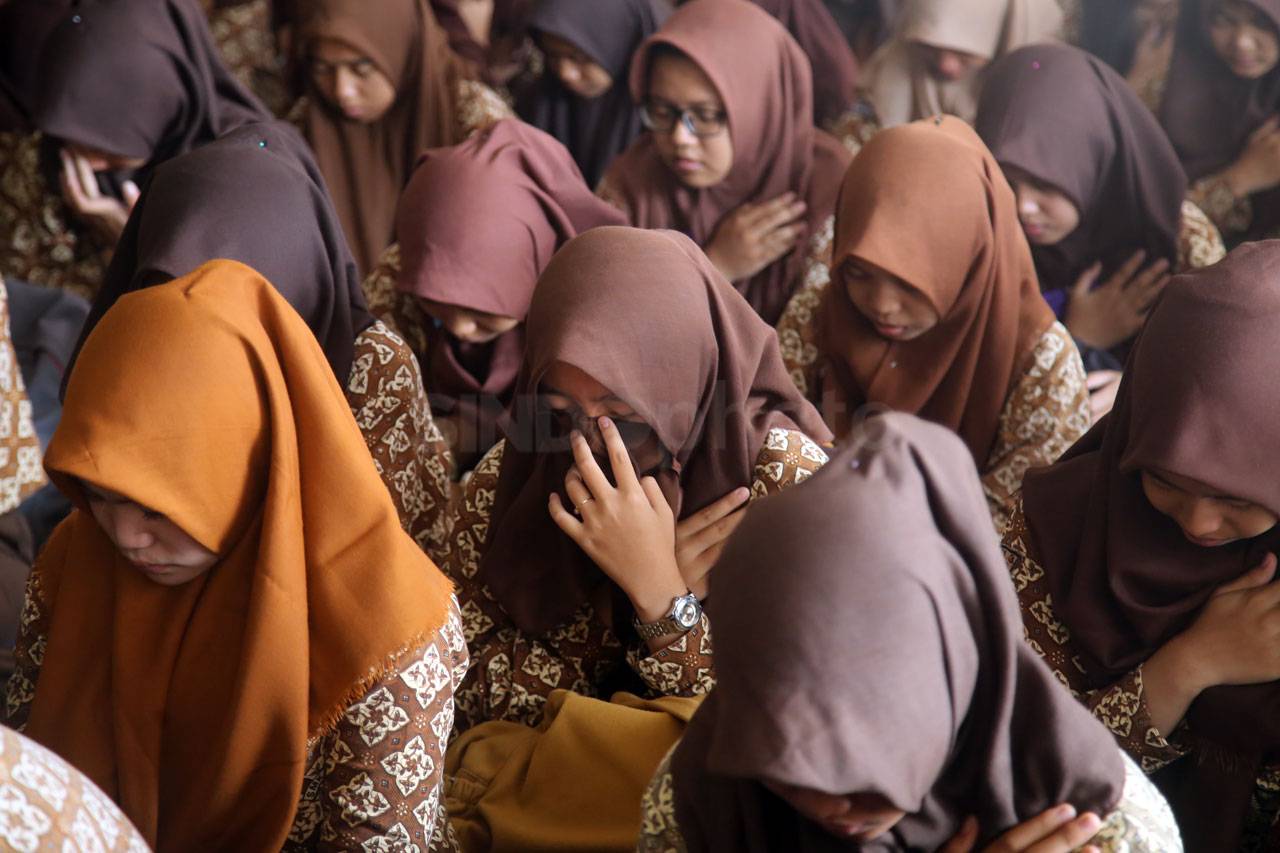 Jelang UN, SMK 3 Palembang...