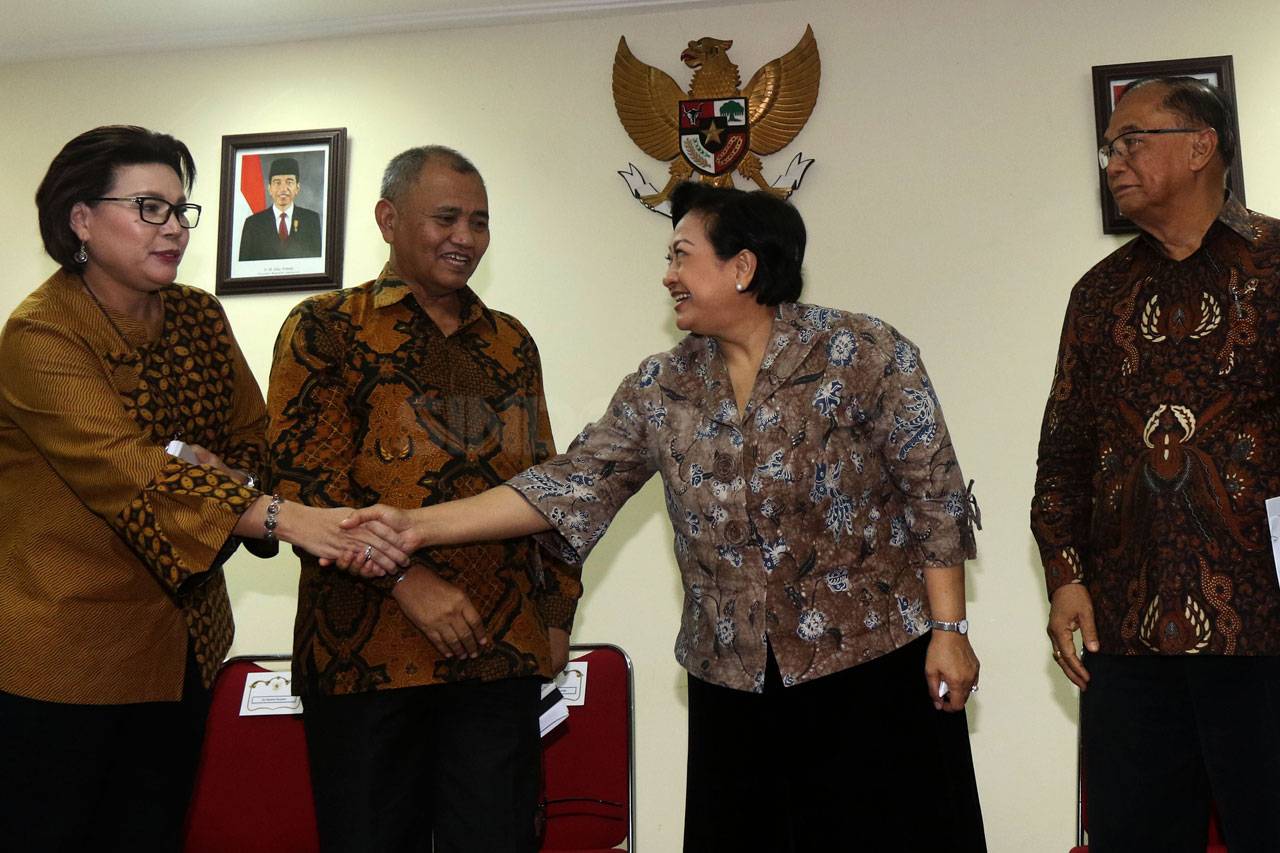 Pimpinan KPK Temui Wantimpres