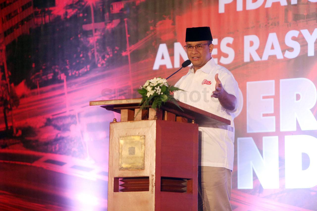 Cagub Anies Baswedan...