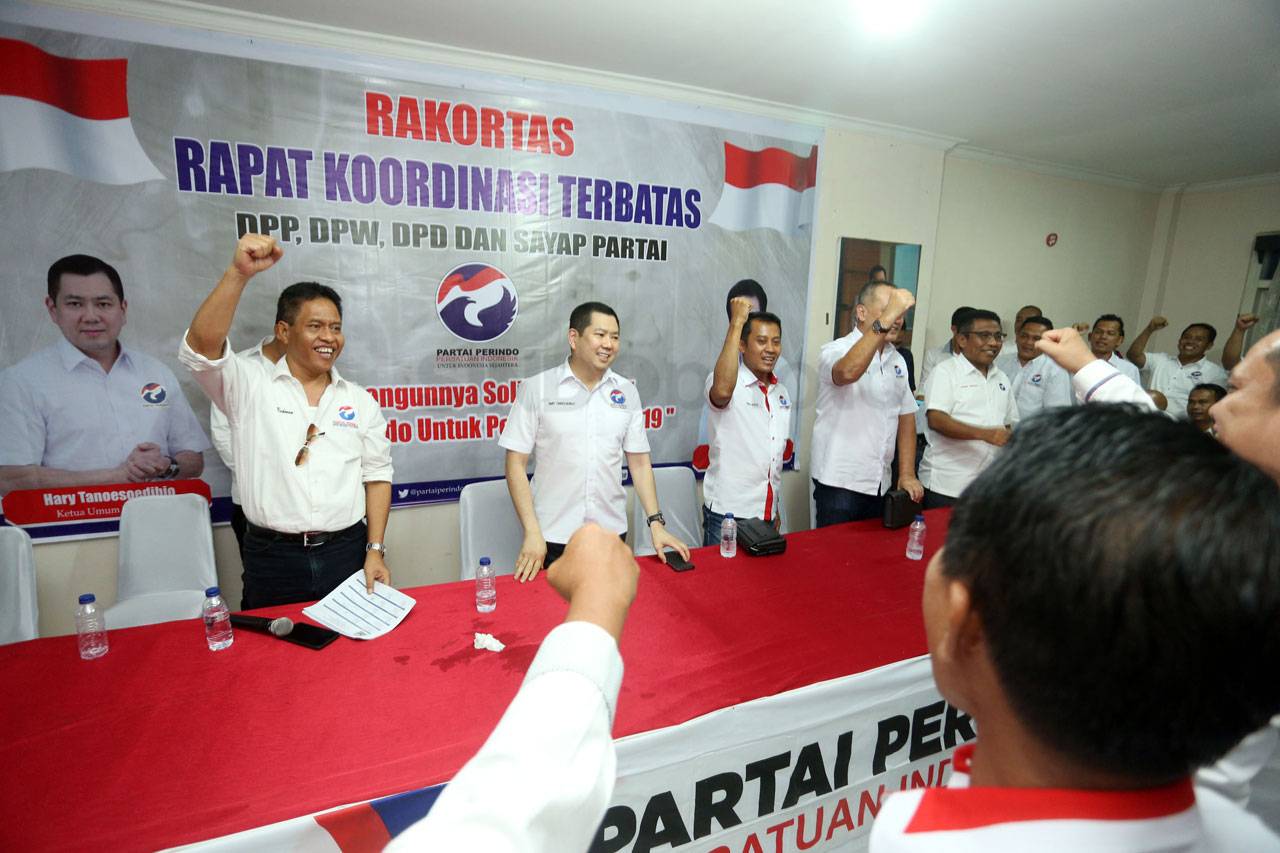 HT Hadiri Rakortas Partai...