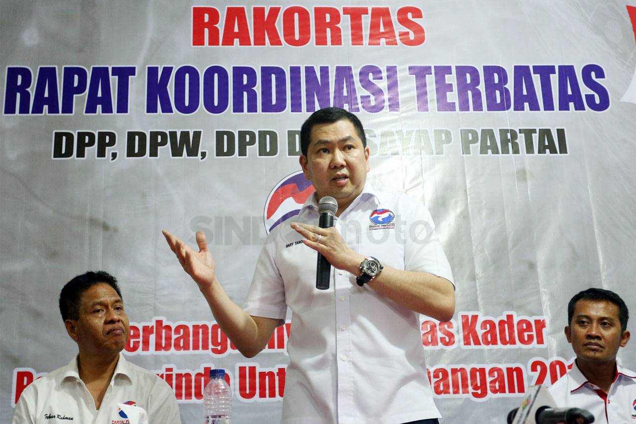 HT Hadiri Rakortas Partai...