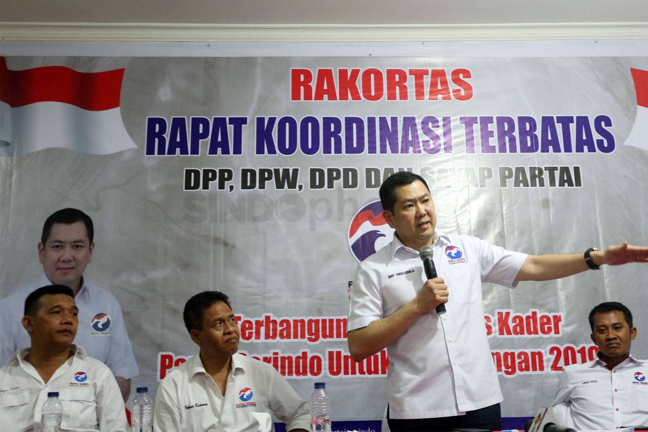 HT Hadiri Rakortas Partai...