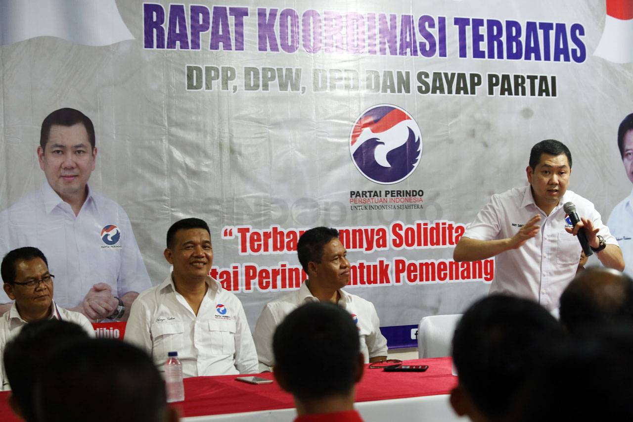 HT Hadiri Rakortas Partai...