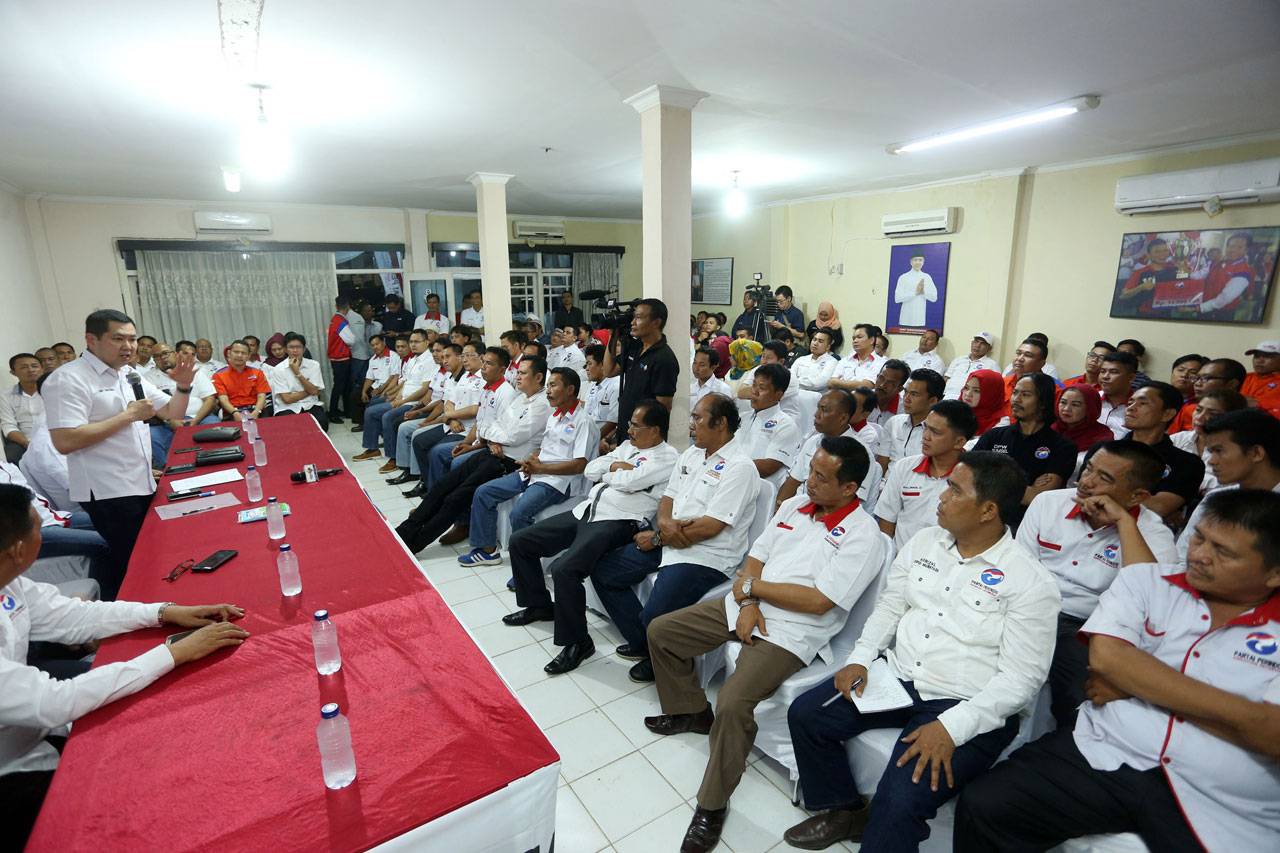 HT Hadiri Rakortas Partai...