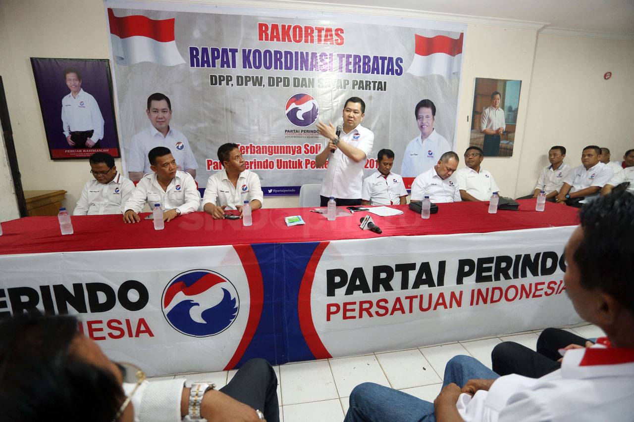HT Hadiri Rakortas Partai...