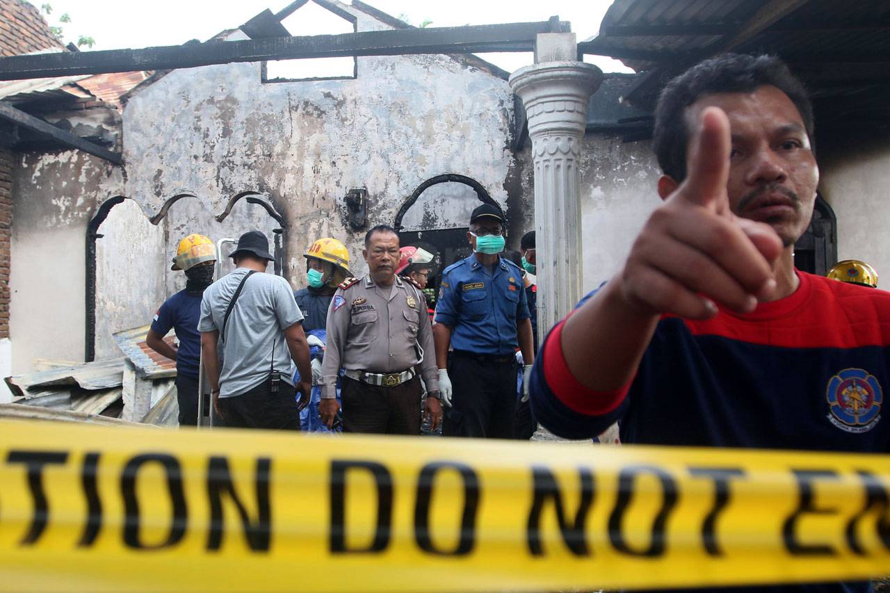 Kebakaran Rumah di Medan...