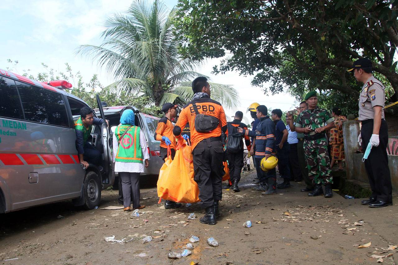 Kebakaran Rumah di Medan...