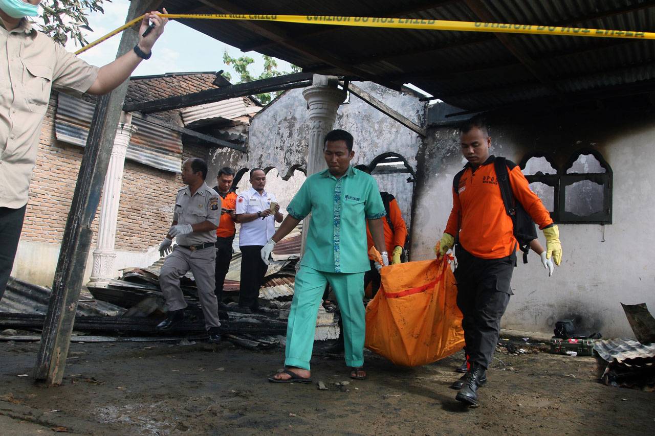 Kebakaran Rumah di Medan...