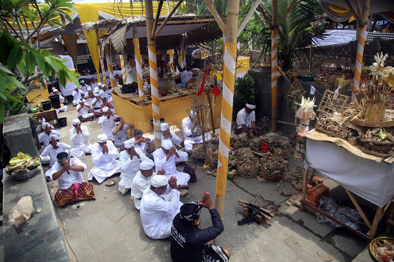 Umat Hindu di Sumsel...