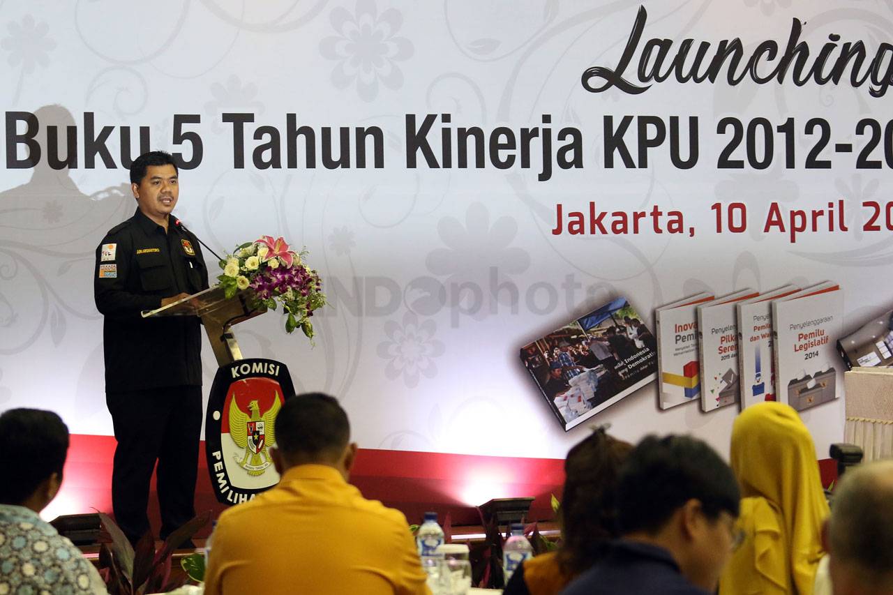 KPU Luncurkan 5 Buku...