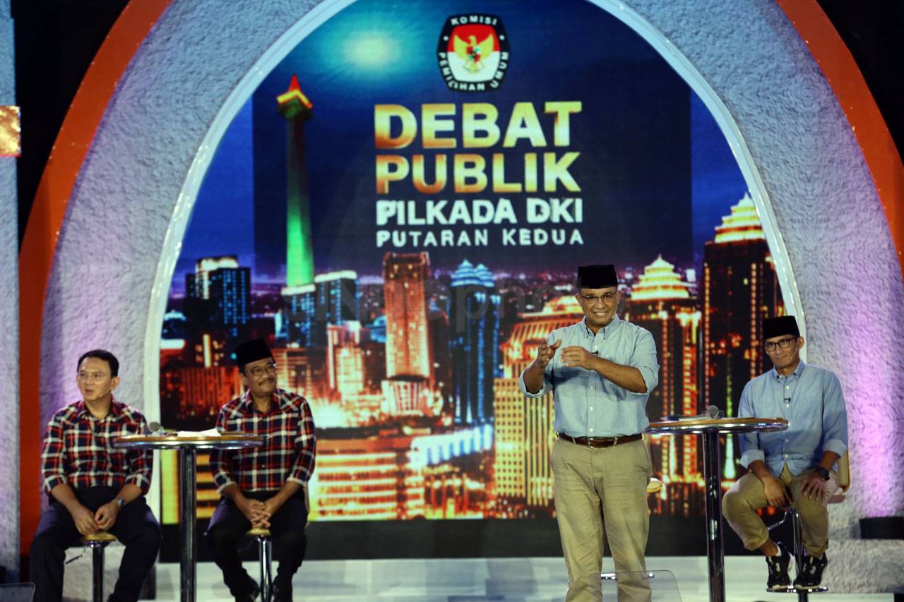 Debat Pilkada DKI Jakarta...