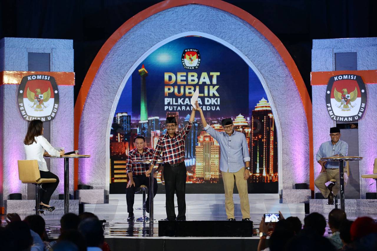 Debat Pilkada DKI Jakarta...