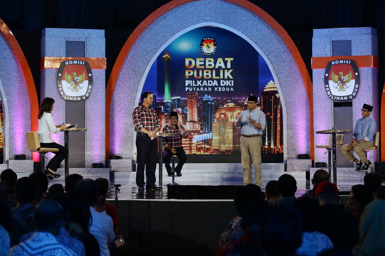 Debat Pilkada DKI Jakarta...