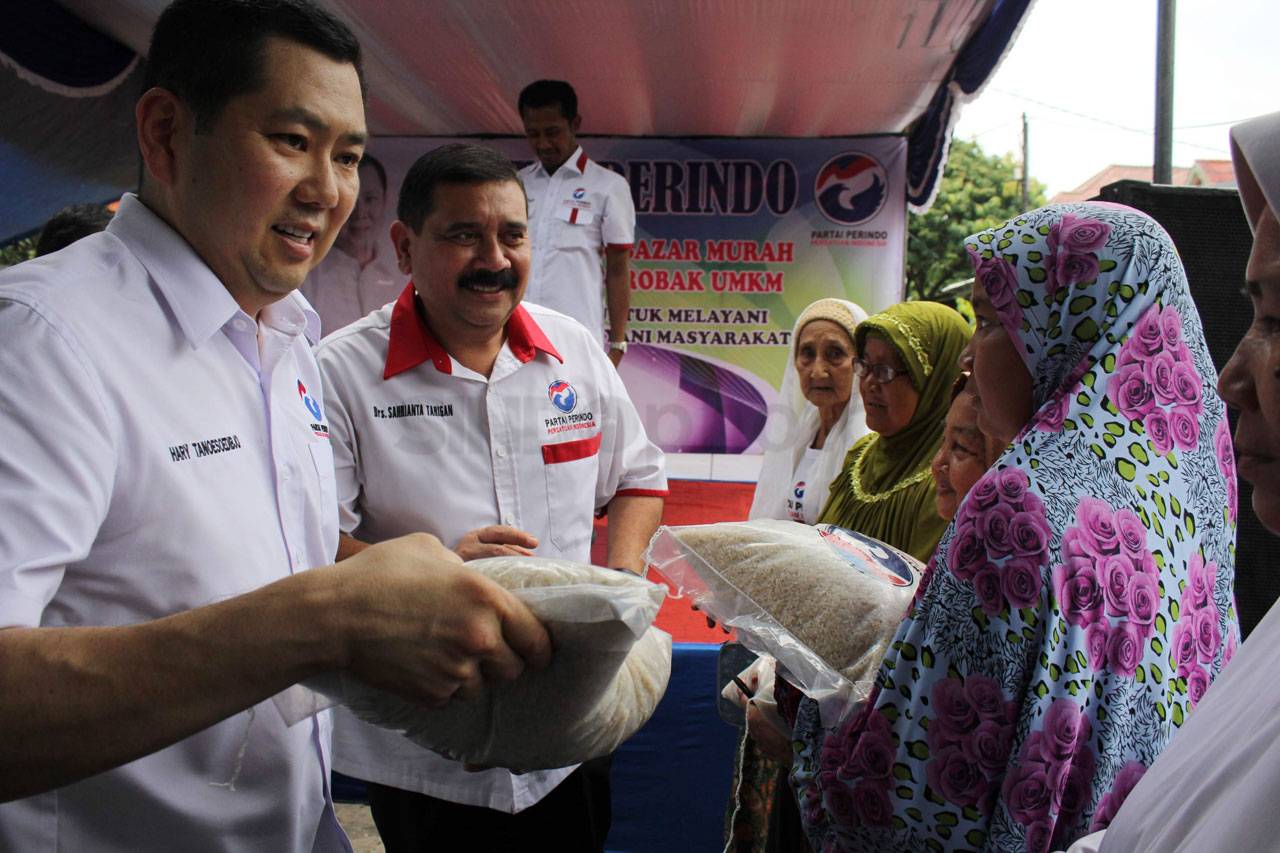 HT Kunjungi Bazar Beras...