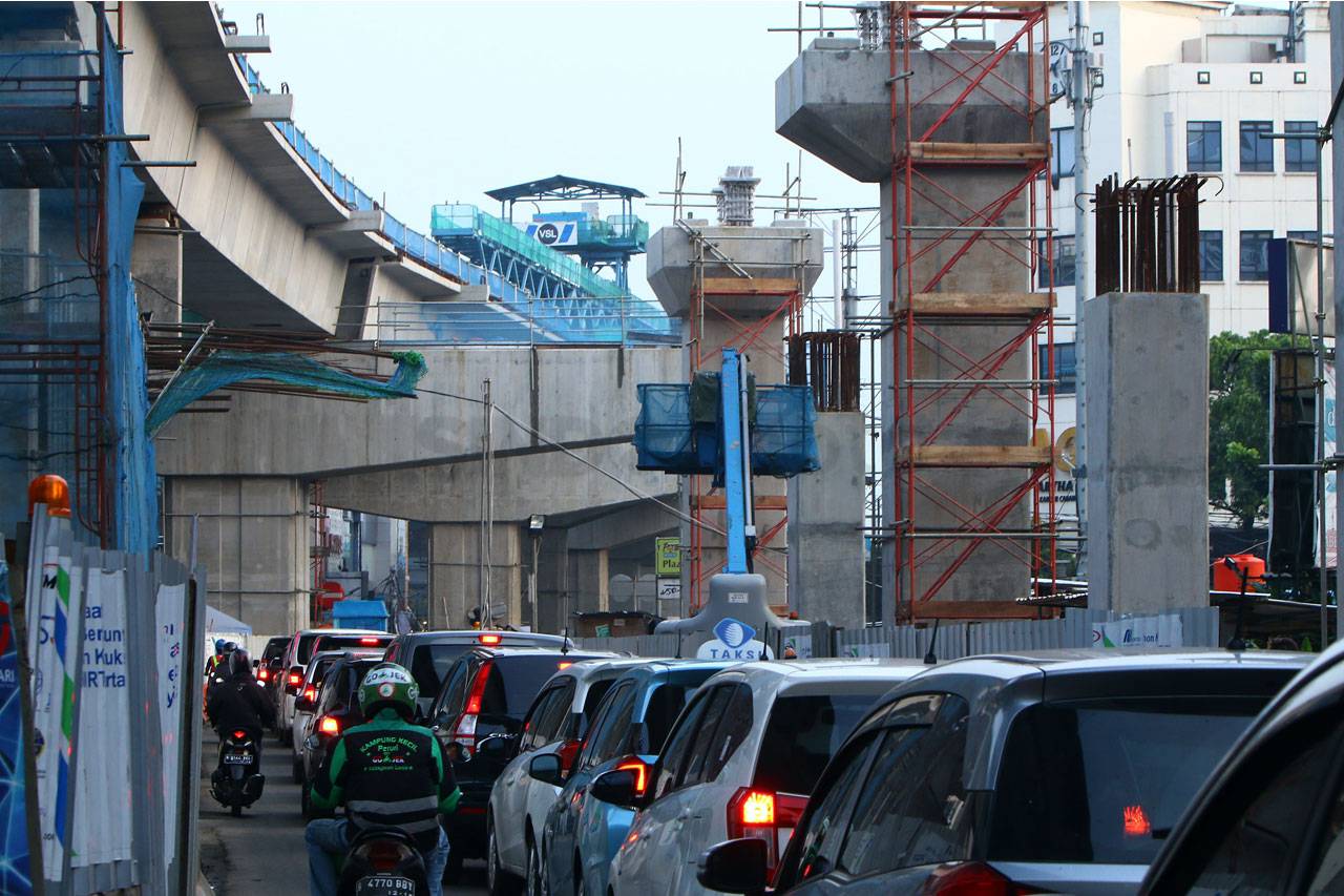 Pembangunan MRT Kawasan...