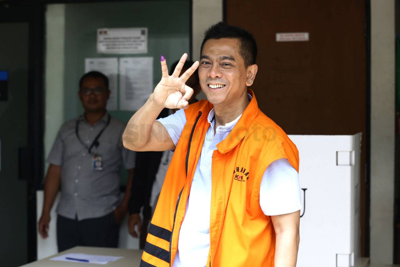 Tahanan KPK Nyoblos...
