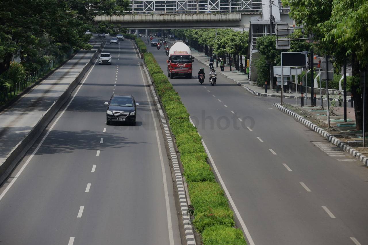 Jalanan Jakarta Lengang...