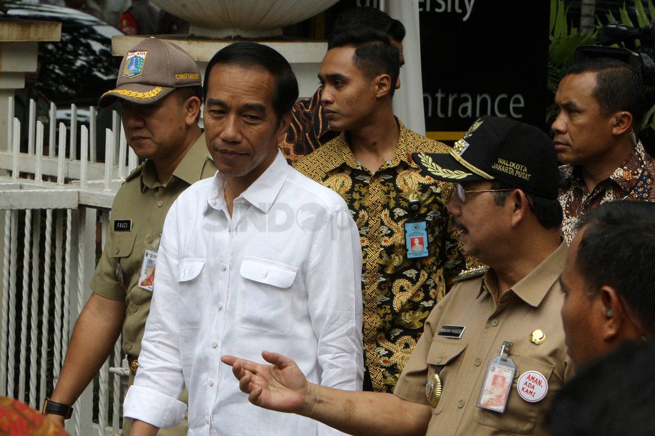 Presiden Jokowi Nyoblos...