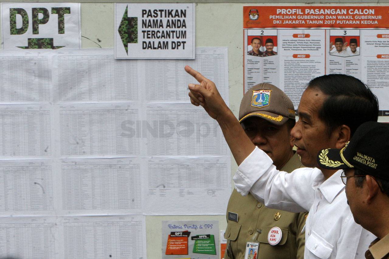 Presiden Jokowi Nyoblos...