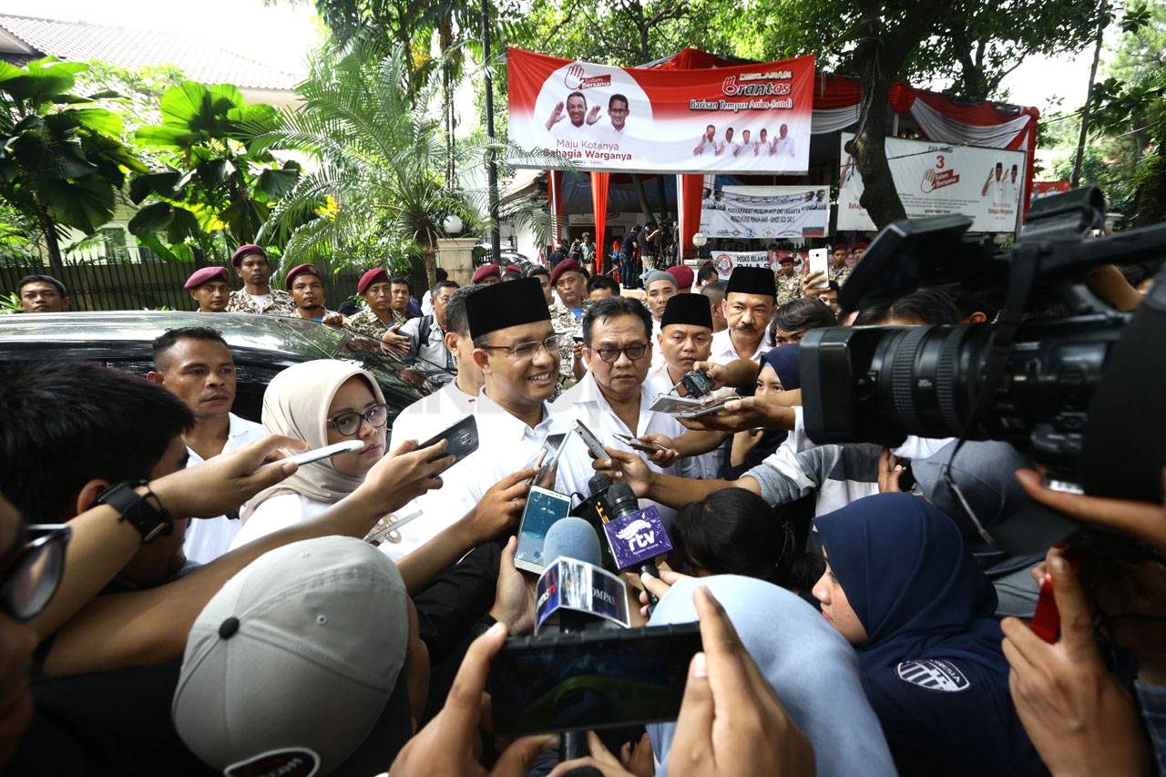 Usai Nyoblos, Anies...