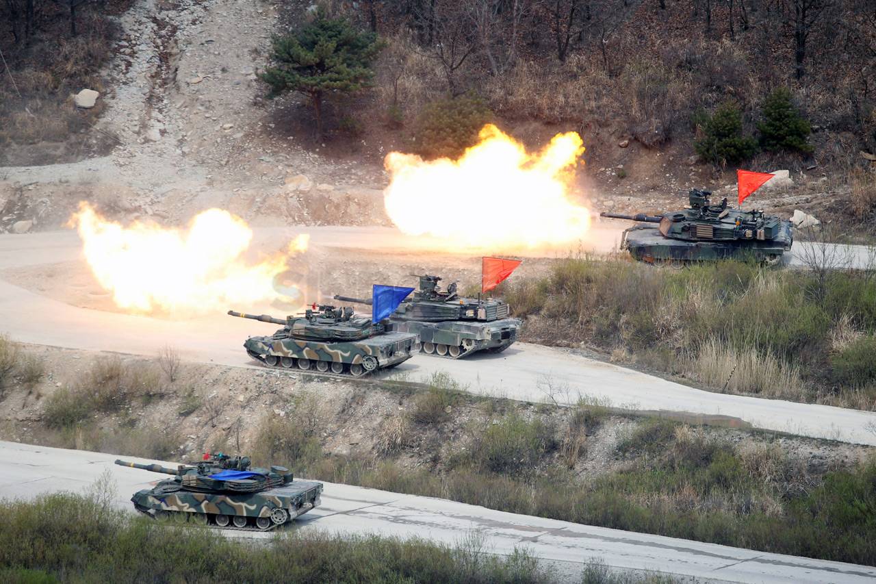 Militer Korsel-AS Pamer...