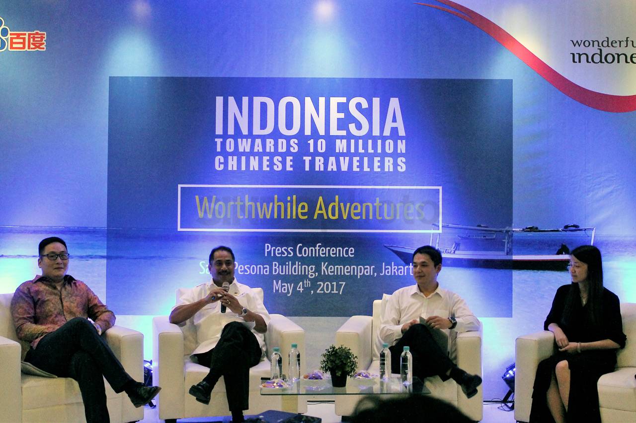 Dukung Pariwisata, Baidu...