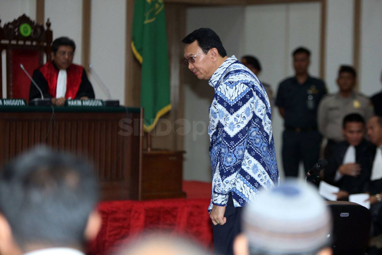 Divonis Dua Tahun, Ahok...