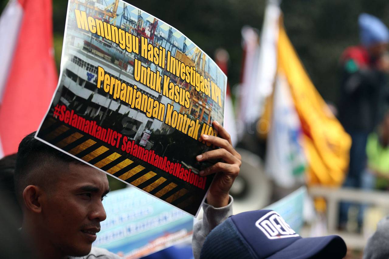 Ratusan Pekerja JICT...