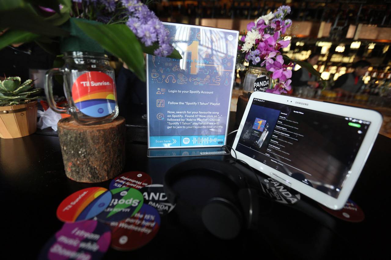 Satu Tahun Spotify di...