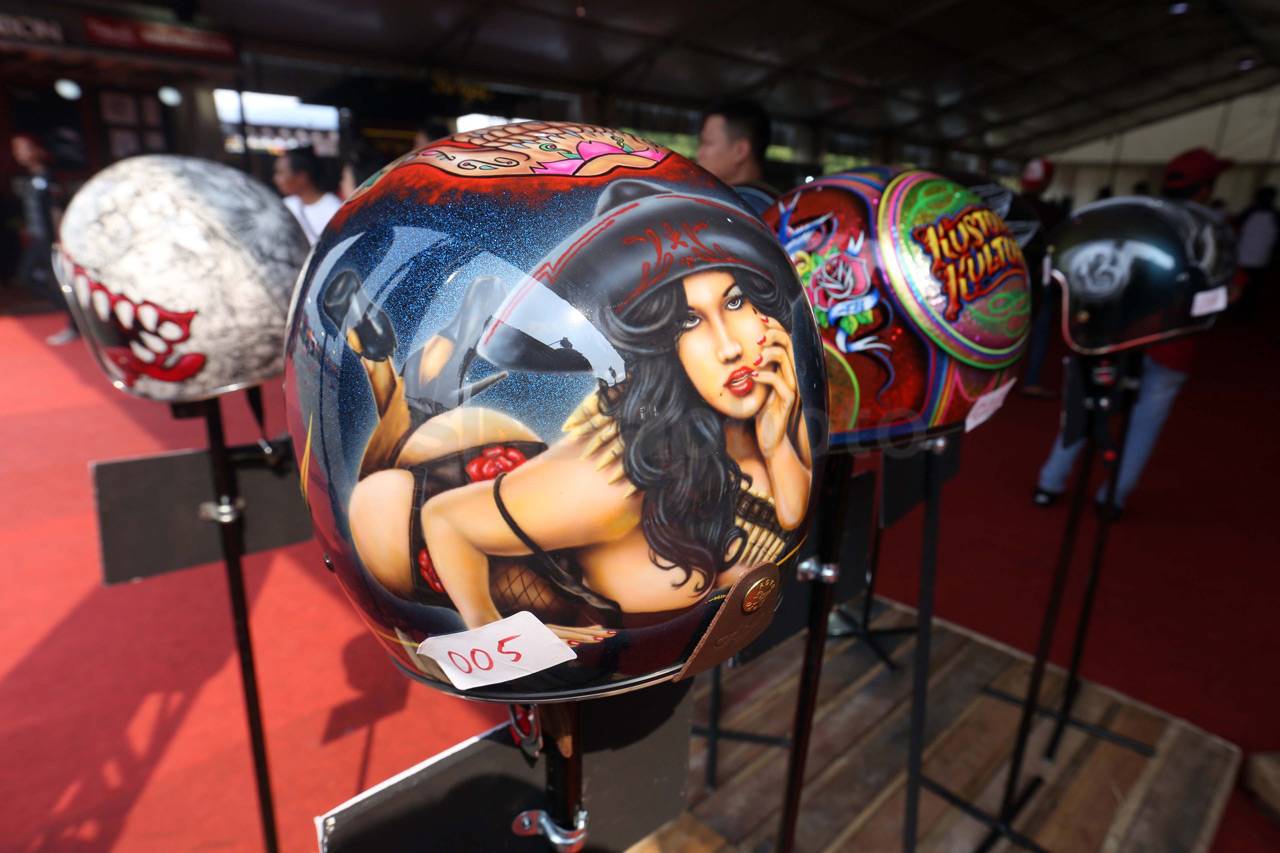 Deretan Motor Kustom...