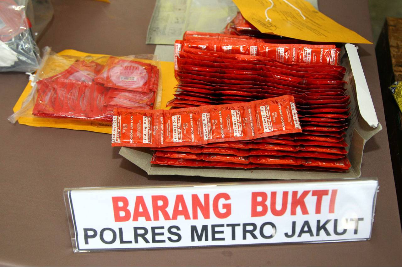 Polisi Amankan 141 Pria...