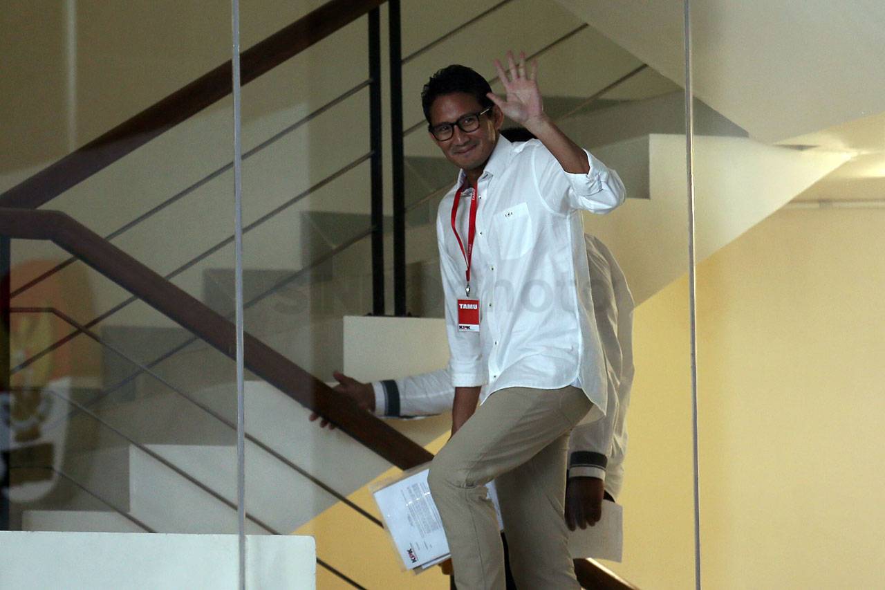 KPK Periksa Sandiaga...