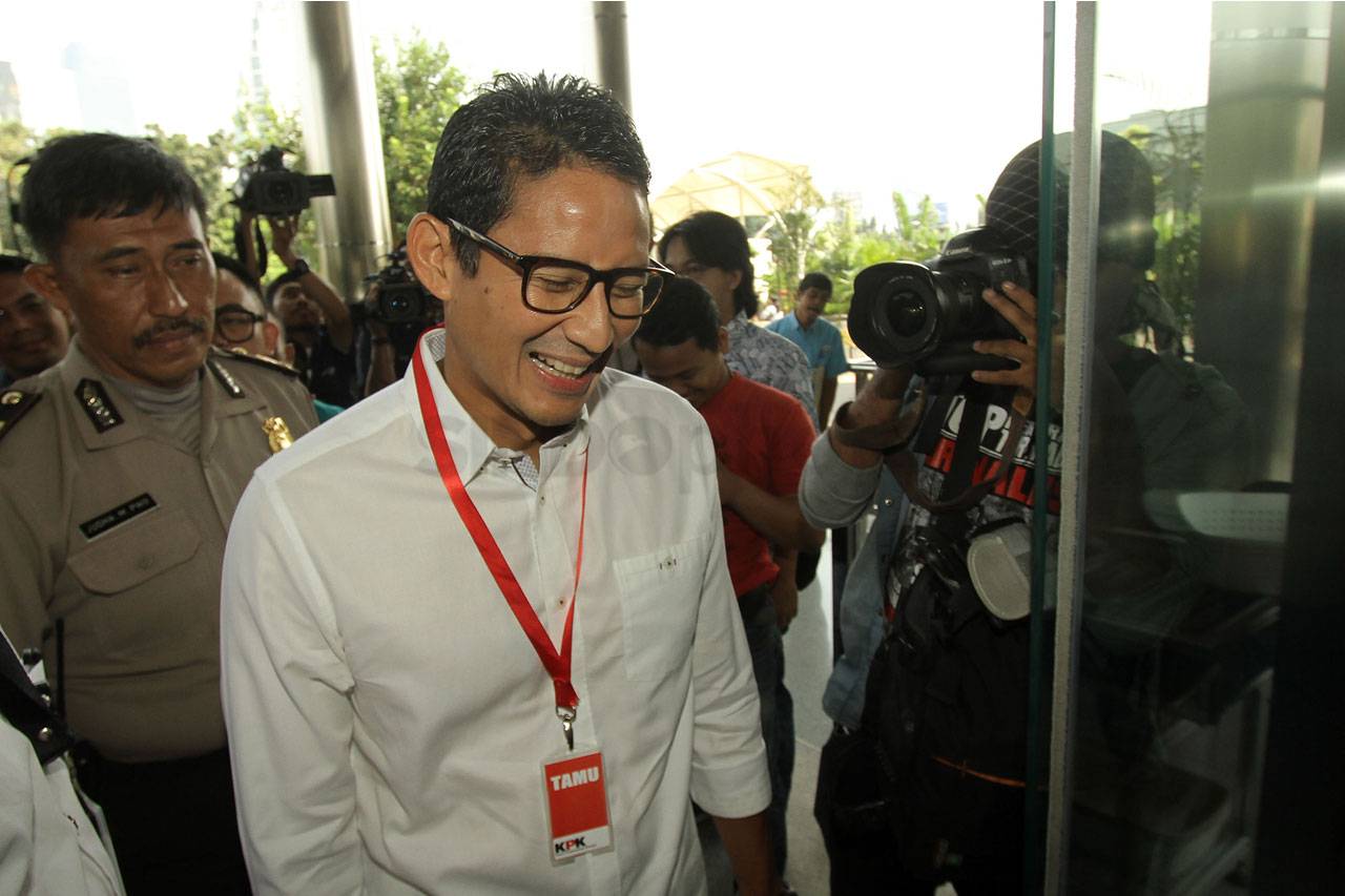 KPK Periksa Sandiaga...