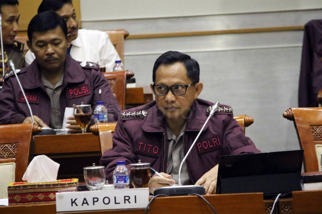 Kapolri Raker dengan...